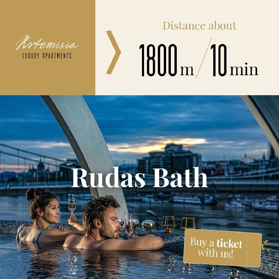 Artemisia Luxury Apartments Balcony II Budapest
