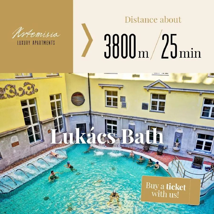 Artemisia Luxury Apartments Balcony II Budapest